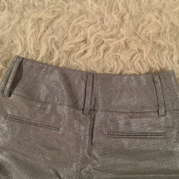 Alice + Olivia Virgin Wool Metallic Trousers - Picture 3 of 8